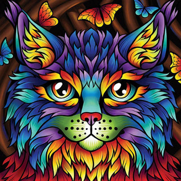 Colorful Animal  MyCraftsGfit - Free 5D Diamond Painting mycraftsgift.com