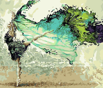 Abstract Dancer Free 5D Diamond Painting Kits MyCraftsGfit - Free 5D Diamond Painting mycraftsgift.com