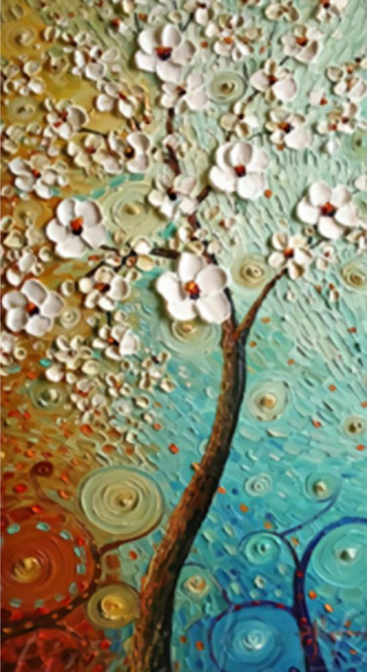 Abstract Tree - MyCraftsGfit - Free 5D Diamond Painting