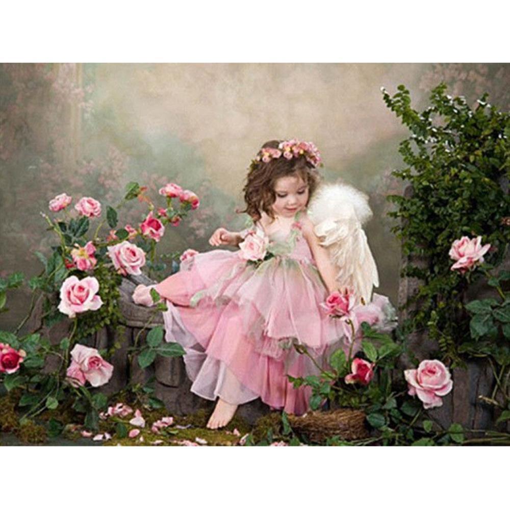 Free Angel Girl - MyCraftsGfit - Free 5D Diamond Painting