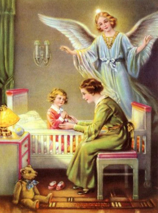 Free Angel Kids - MyCraftsGfit - Free 5D Diamond Painting