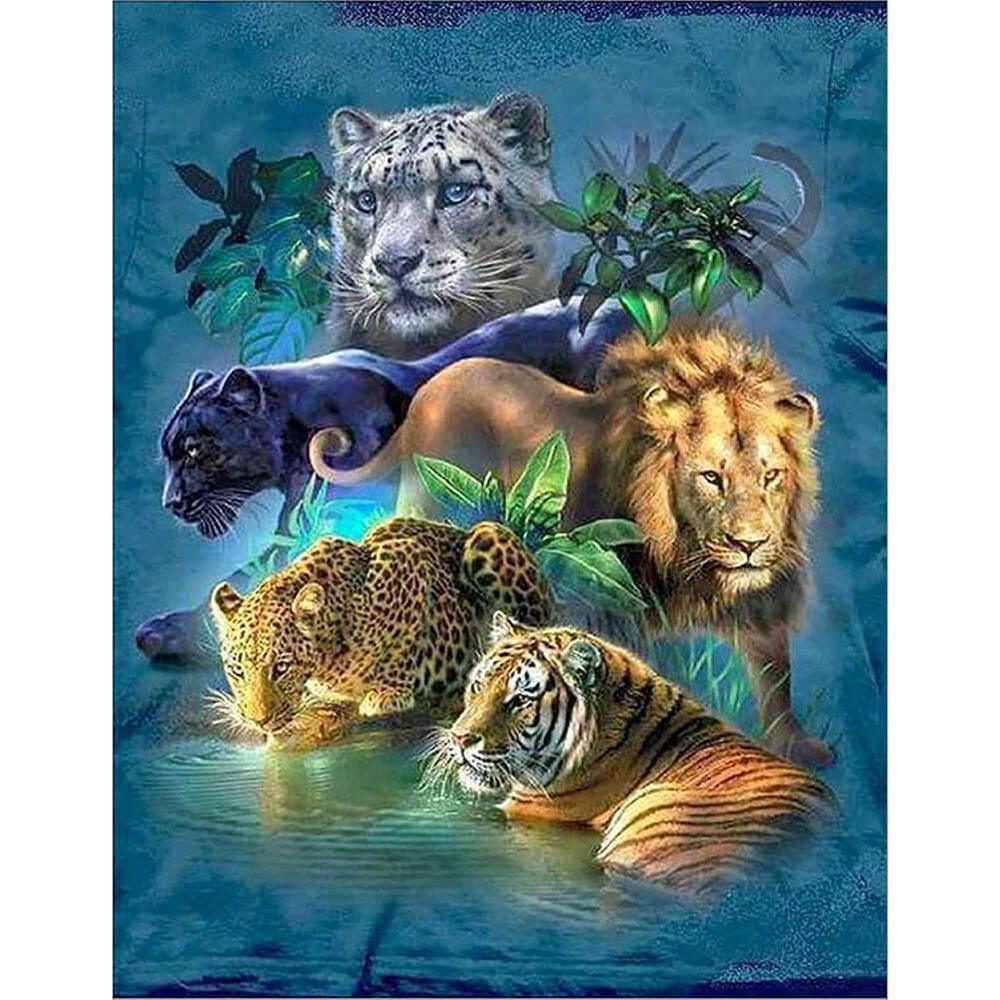 Animal World - MyCraftsGfit - Free 5D Diamond Painting