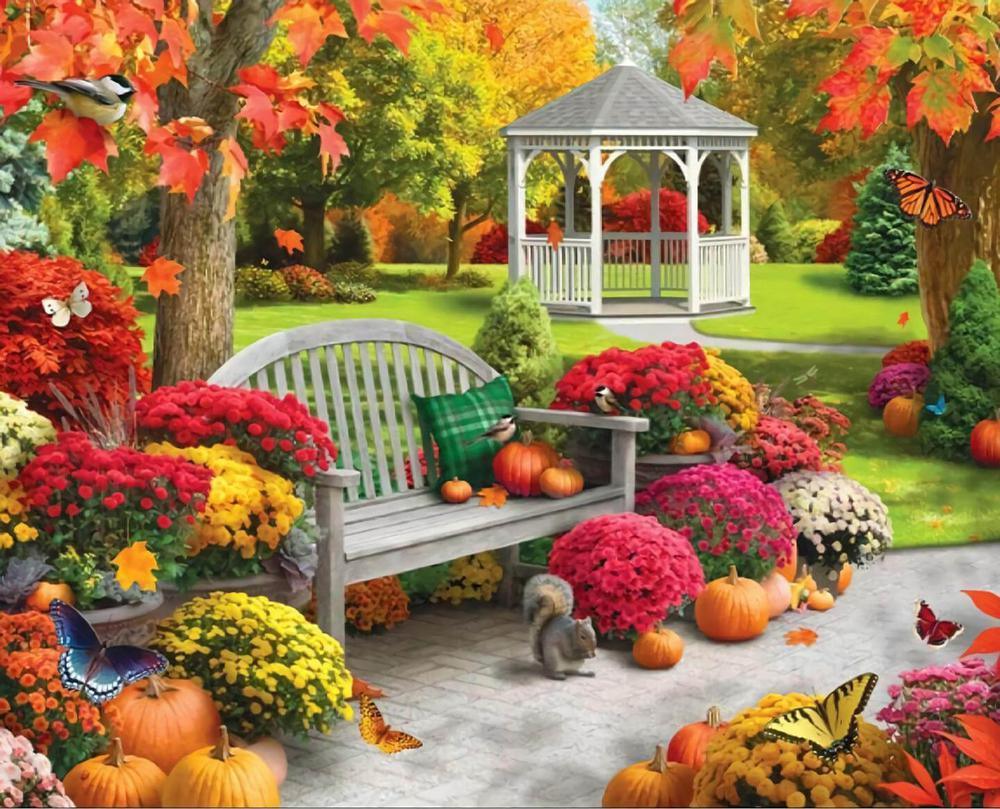 Free Autumn - MyCraftsGfit - Free 5D Diamond Painting