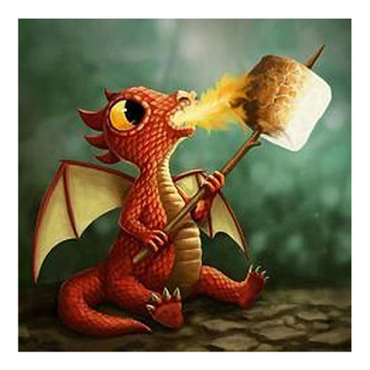 Free BBQ Dragon - MyCraftsGfit - Free 5D Diamond Painting