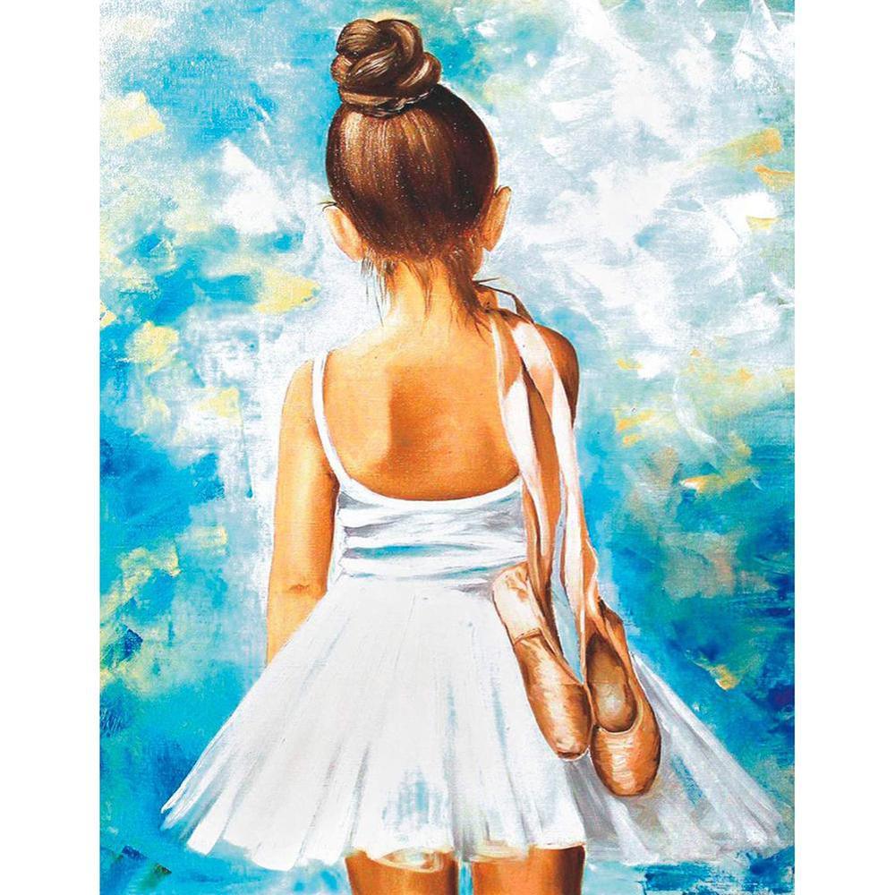 Free Ballet Girl - MyCraftsGfit - Free 5D Diamond Painting