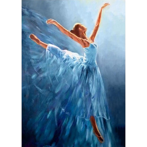 Free Ballet Girl - MyCraftsGfit - Free 5D Diamond Painting