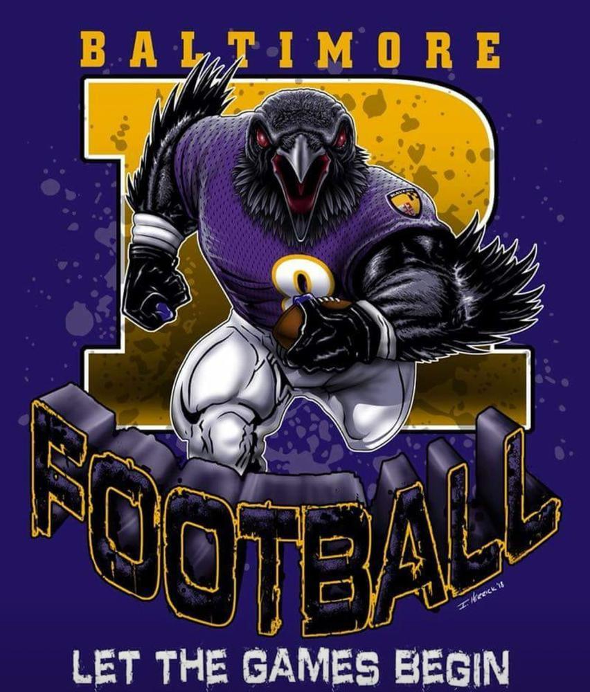 Free Baltimore Ravens - MyCraftsGfit - Free 5D Diamond Painting