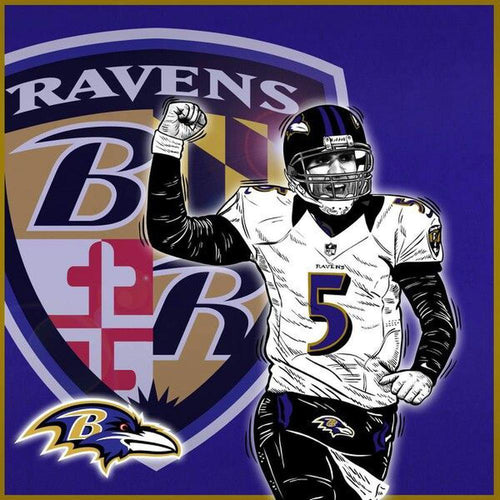 Baltimore Ravens 5D Diamond Painting Kits MyCraftsGfit - Free 5D Diamond Painting mycraftsgift.com