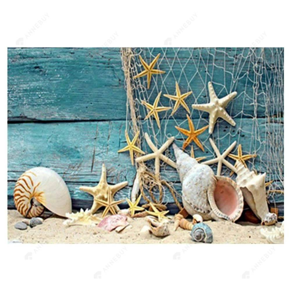 Free Beach Sea Star - MyCraftsGfit - Free 5D Diamond Painting