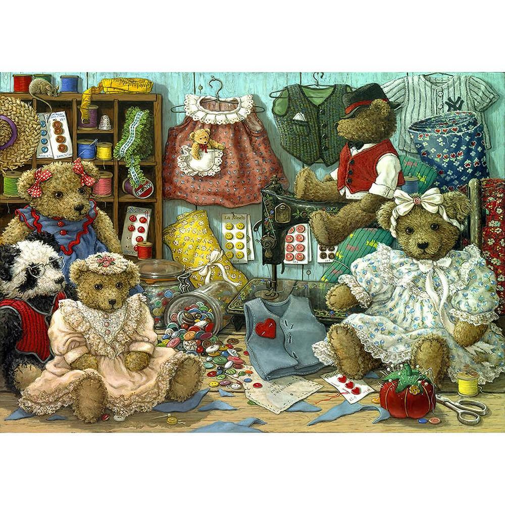 Free Bear Dolls - MyCraftsGfit - Free 5D Diamond Painting