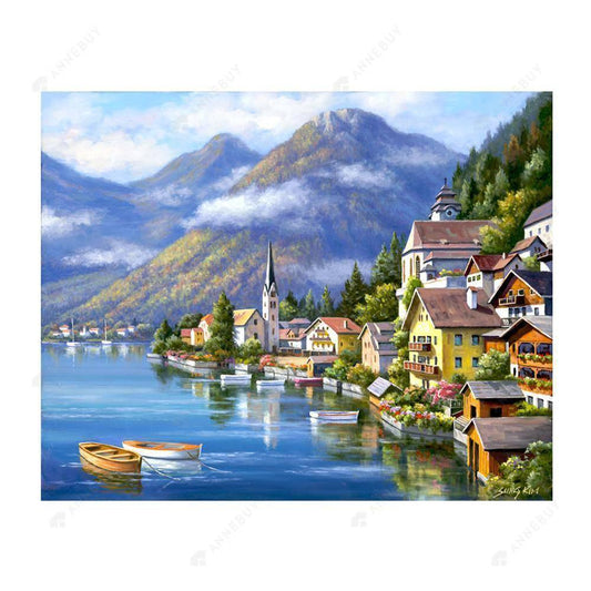 Beautiful Country Free 5D Diamond Painting Kits MyCraftsGfit - Free 5D Diamond Painting mycraftsgift.com