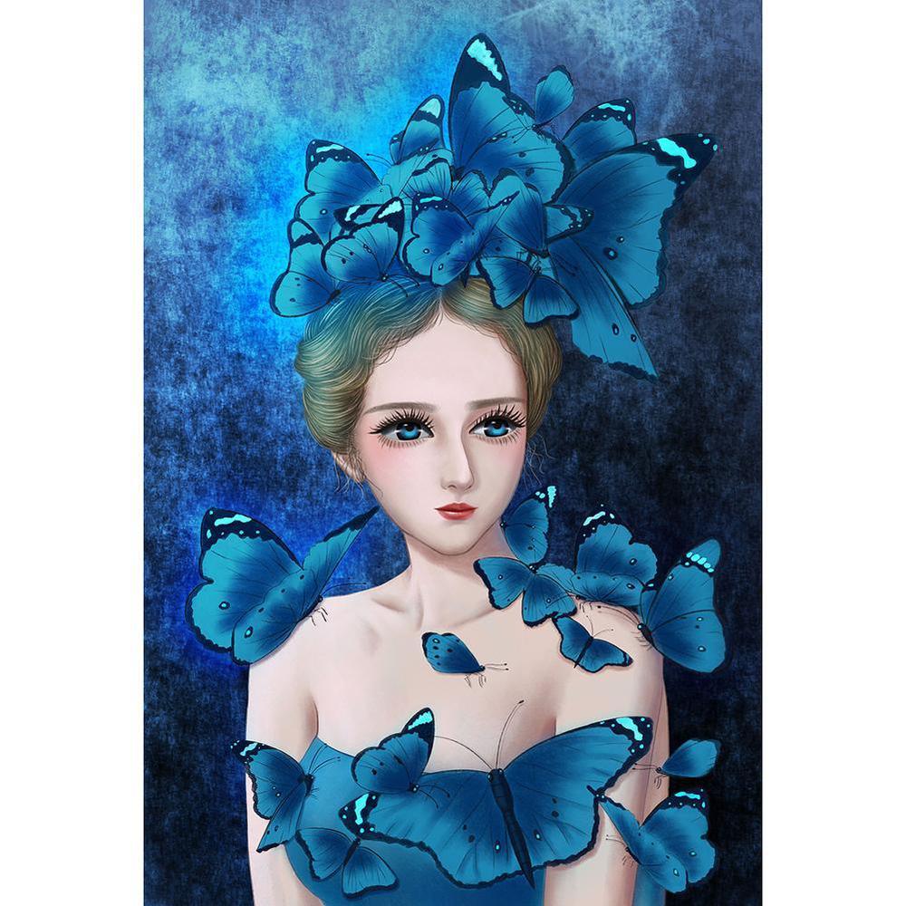 Free Beauty - MyCraftsGfit - Free 5D Diamond Painting