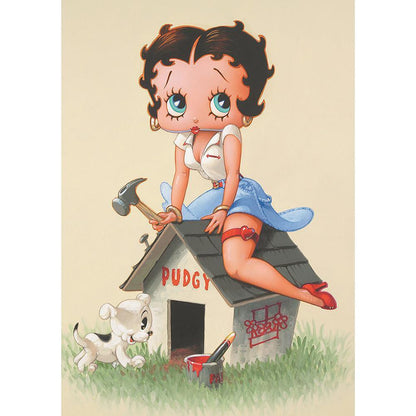 Free Betty Boop - MyCraftsGfit - Free 5D Diamond Painting