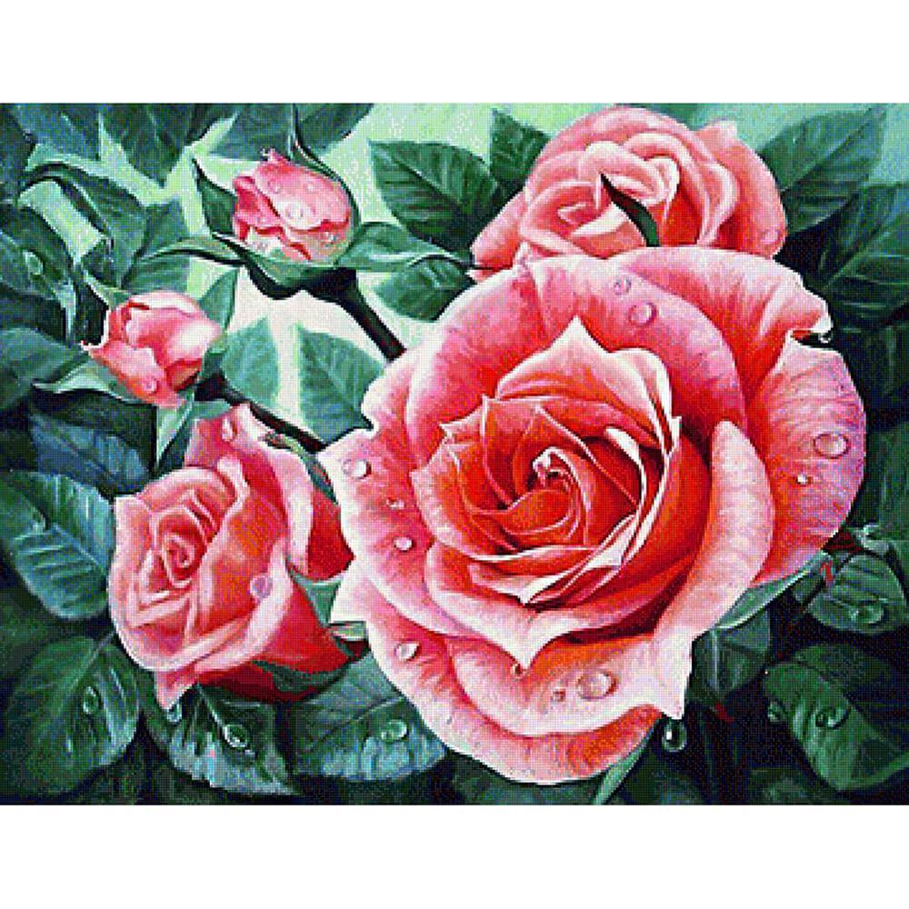 Free Big Flower - MyCraftsGfit - Free 5D Diamond Painting