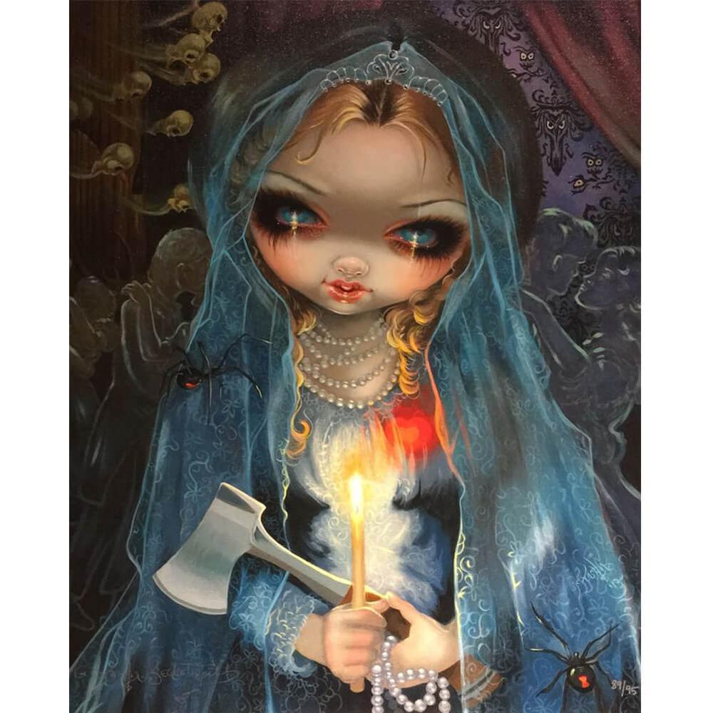 Free Big eyes doll - MyCraftsGfit - Free 5D Diamond Painting