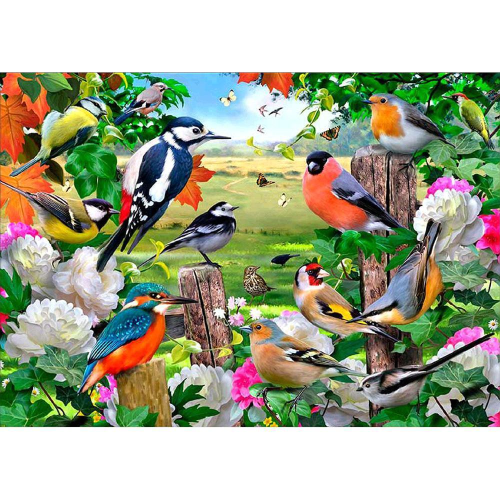 Free Birds - MyCraftsGfit - Free 5D Diamond Painting