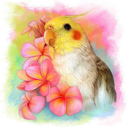 Free Birds and Flowers - MyCraftsGfit - Free 5D Diamond Painting