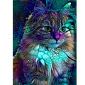 Blue Cats Free 5D Diamond Painting Kits MyCraftsGfit - Free 5D Diamond Painting mycraftsgift.com
