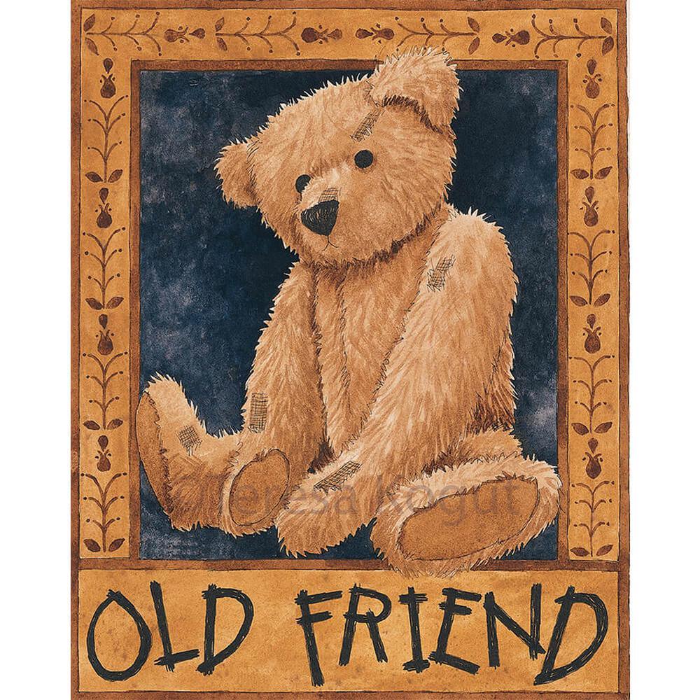 Free Brown Bear - MyCraftsGfit - Free 5D Diamond Painting