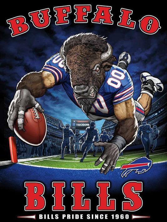 Free Buffalo Bills - MyCraftsGfit - Free 5D Diamond Painting