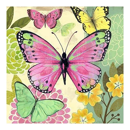 Free Butterflies - MyCraftsGfit - Free 5D Diamond Painting