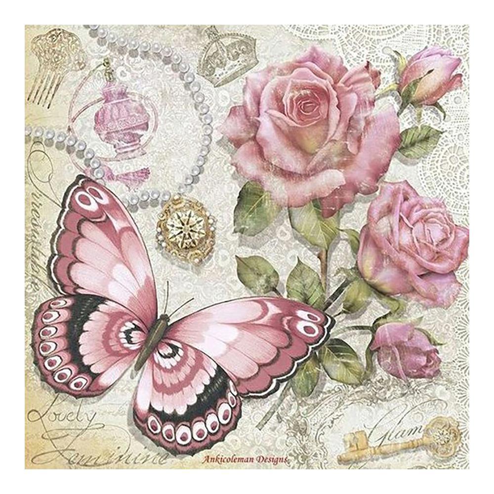 Butterflies - MyCraftsGfit - Free 5D Diamond Painting