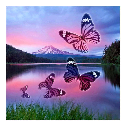 Free Butterfly - MyCraftsGfit - Free 5D Diamond Painting