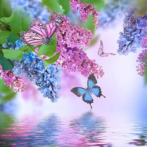 Free Butterfly - MyCraftsGfit - Free 5D Diamond Painting