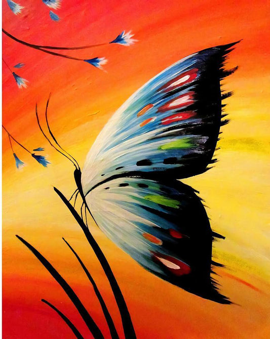 Free Butterfly - MyCraftsGfit - Free 5D Diamond Painting