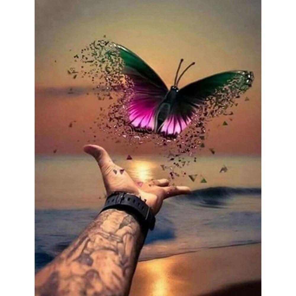 Free Butterfly - MyCraftsGfit - Free 5D Diamond Painting