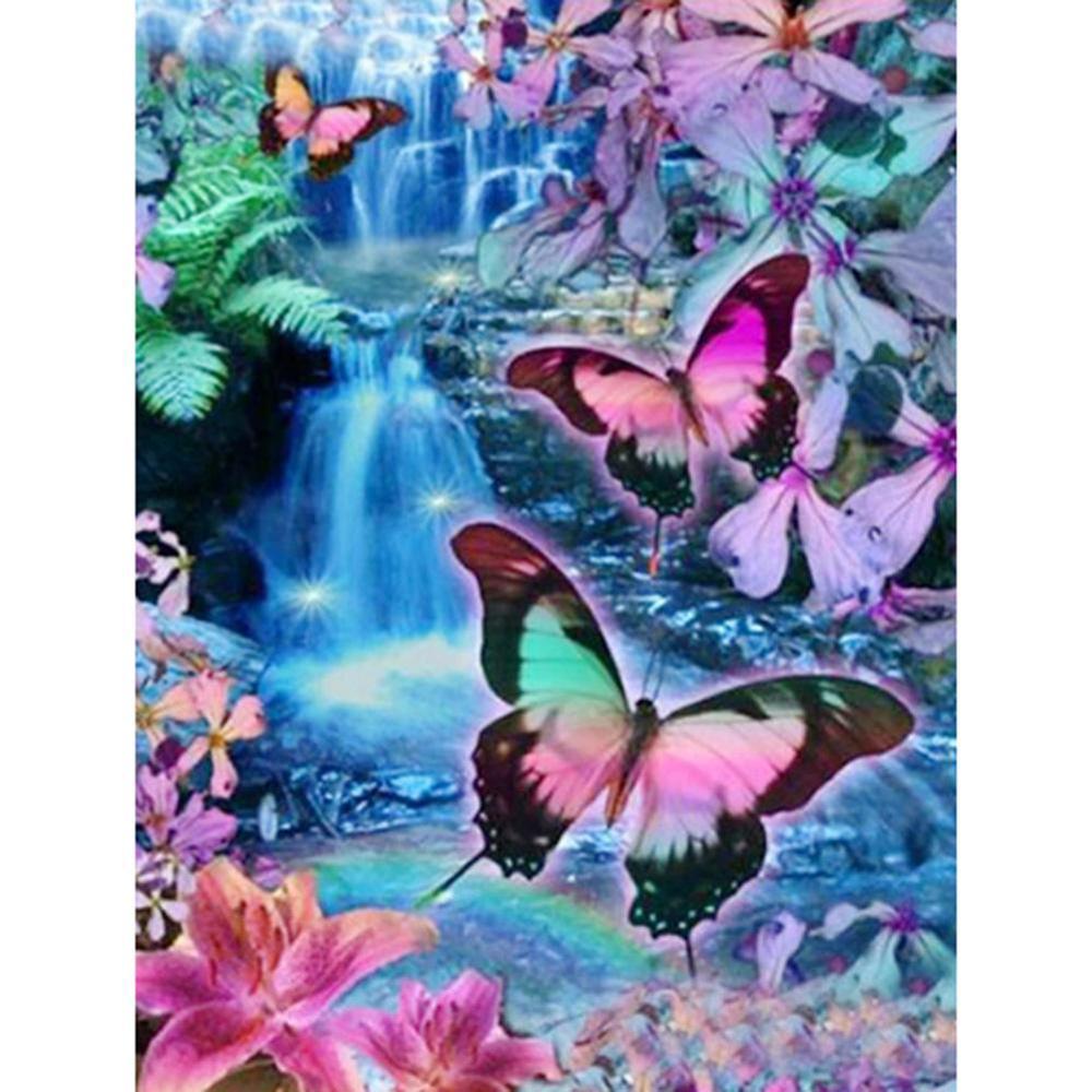 Free Butterfly - MyCraftsGfit - Free 5D Diamond Painting