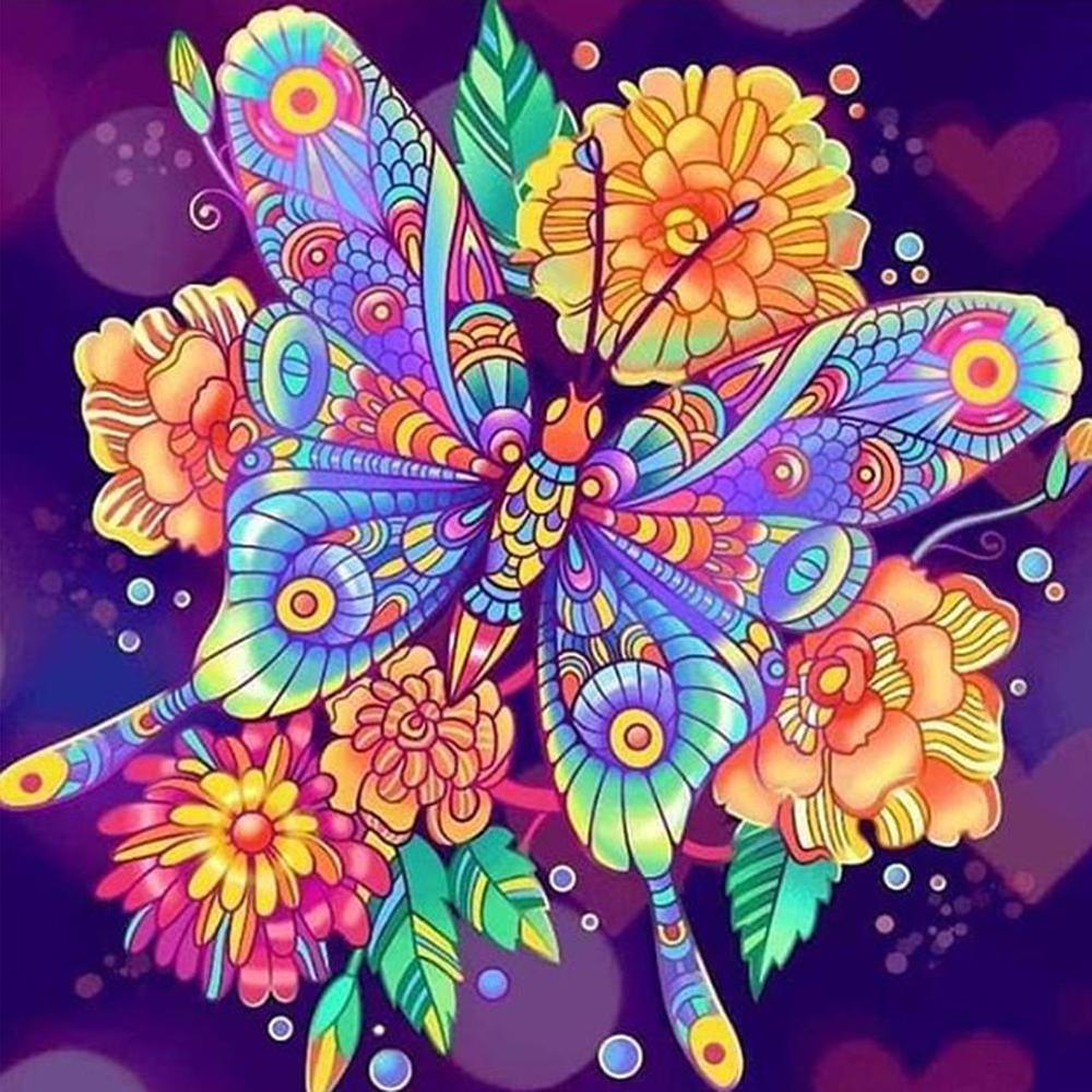 Free Butterfly - MyCraftsGfit - Free 5D Diamond Painting