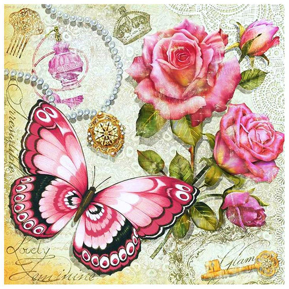 Butterfly - MyCraftsGfit - Free 5D Diamond Painting