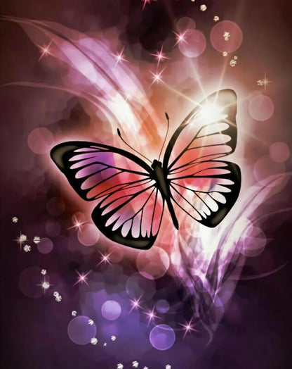 Free Butterfly - MyCraftsGfit - Free 5D Diamond Painting