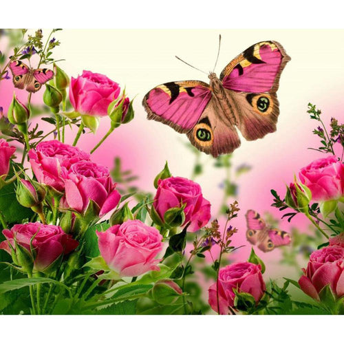 Free Butterfly - MyCraftsGfit - Free 5D Diamond Painting