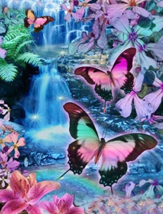 Free Butterfly - MyCraftsGfit - Free 5D Diamond Painting