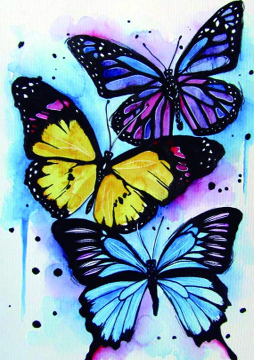 Free Butterfly - MyCraftsGfit - Free 5D Diamond Painting