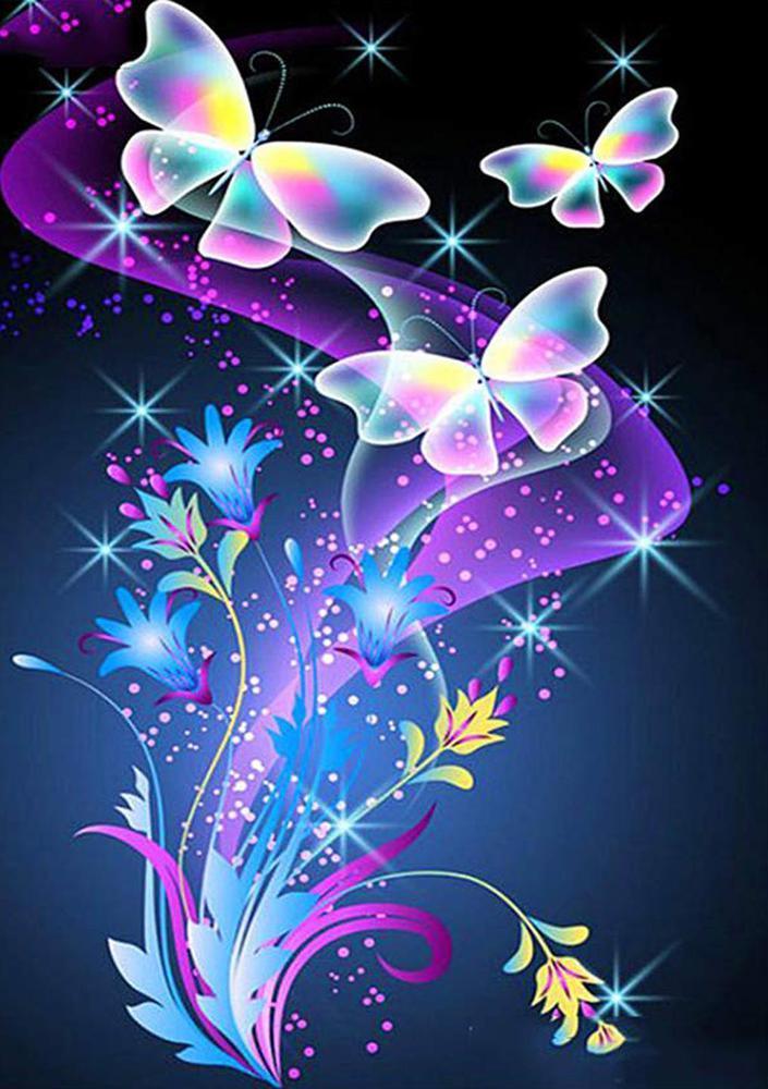 Free Butterfly - MyCraftsGfit - Free 5D Diamond Painting