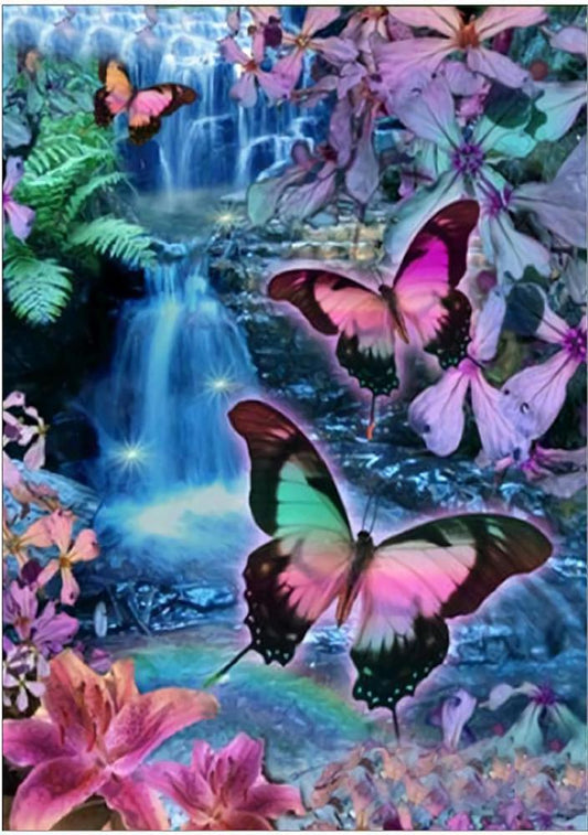 Free Butterfly - MyCraftsGfit - Free 5D Diamond Painting