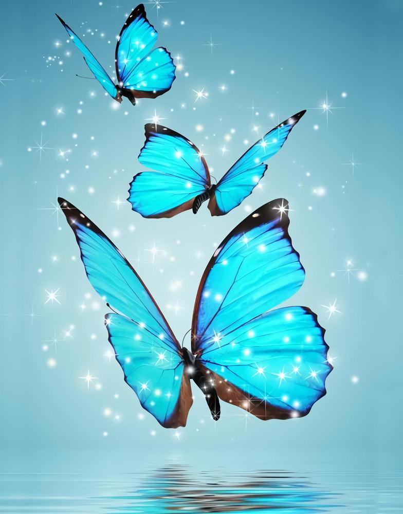 Free Butterfly - MyCraftsGfit - Free 5D Diamond Painting