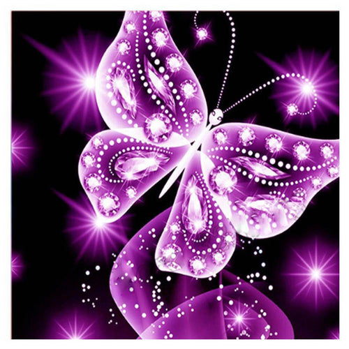 Free Butterfly - MyCraftsGfit - Free 5D Diamond Painting