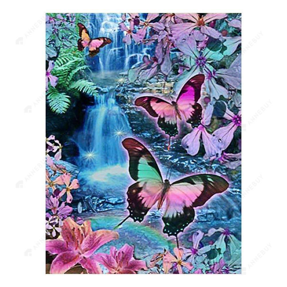 Free Butterfly - MyCraftsGfit - Free 5D Diamond Painting