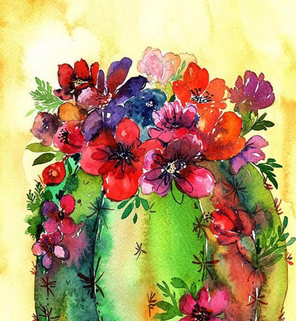 Cactus - MyCraftsGfit - Free 5D Diamond Painting