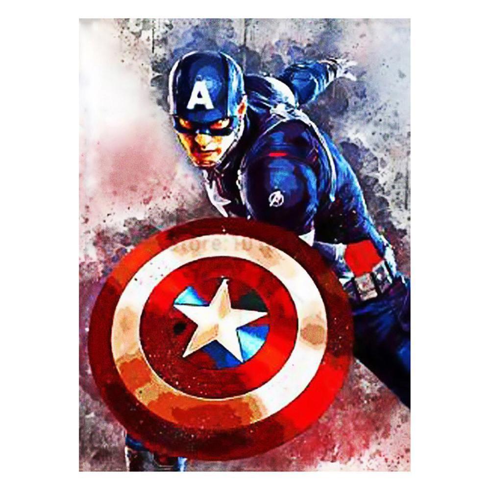 Free Captain America - MyCraftsGfit - Free 5D Diamond Painting