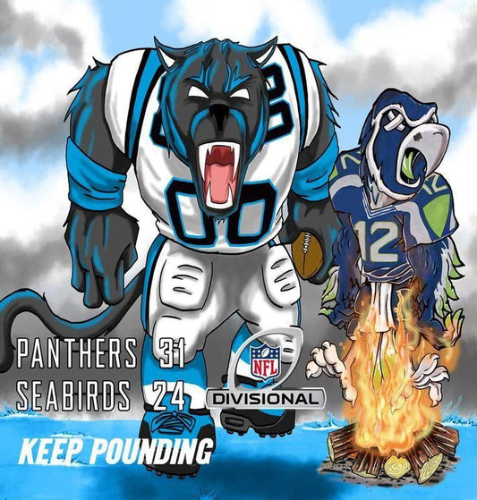 Carolina Panthers 5D Diamond Painting Kits MyCraftsGfit - Free 5D Diamond Painting mycraftsgift.com