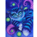Cartoon Cheshire Cat Free 5D Diamond Painting Kits MyCraftsGfit - Free 5D Diamond Painting mycraftsgift.com