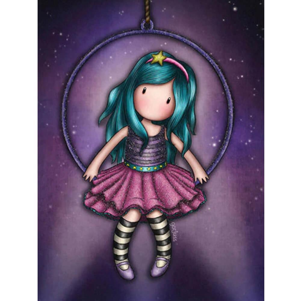 Free Cartoon Doll - MyCraftsGfit - Free 5D Diamond Painting