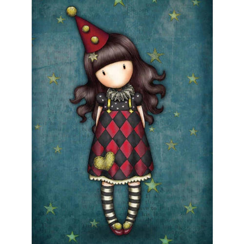 Free Cartoon Doll - MyCraftsGfit - Free 5D Diamond Painting