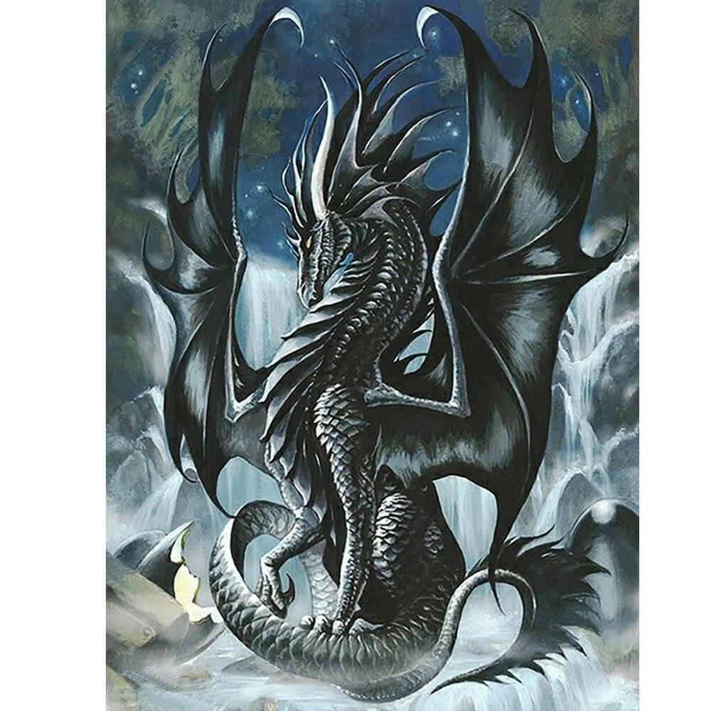 Free Cartoon Dragon - MyCraftsGfit - Free 5D Diamond Painting