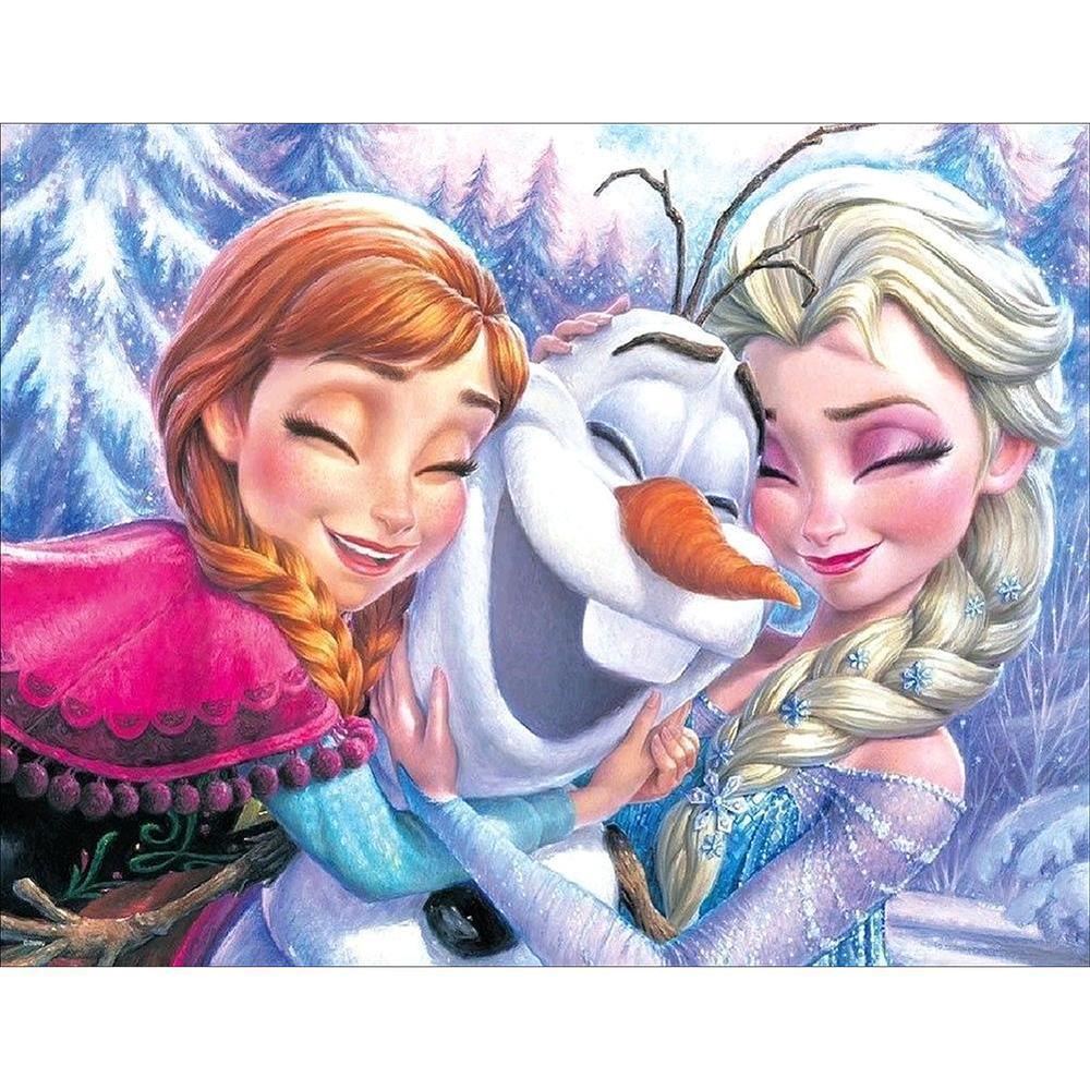 Free Cartoon Frozen - MyCraftsGfit - Free 5D Diamond Painting